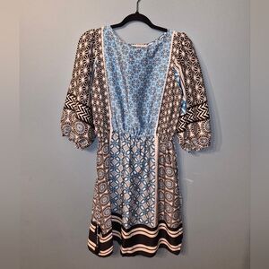 LOFT Boho Tassle Dress